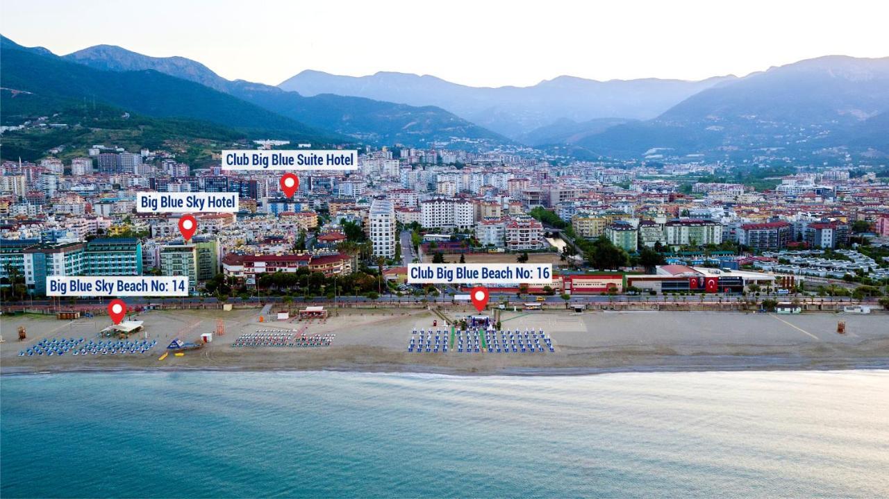 Big Blue Sky Hotel Alanya Kültér fotó